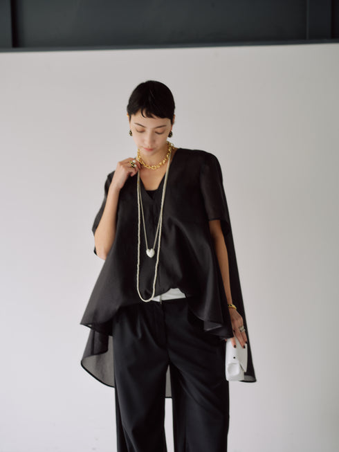 silk wool marvelt pants(予約商品)